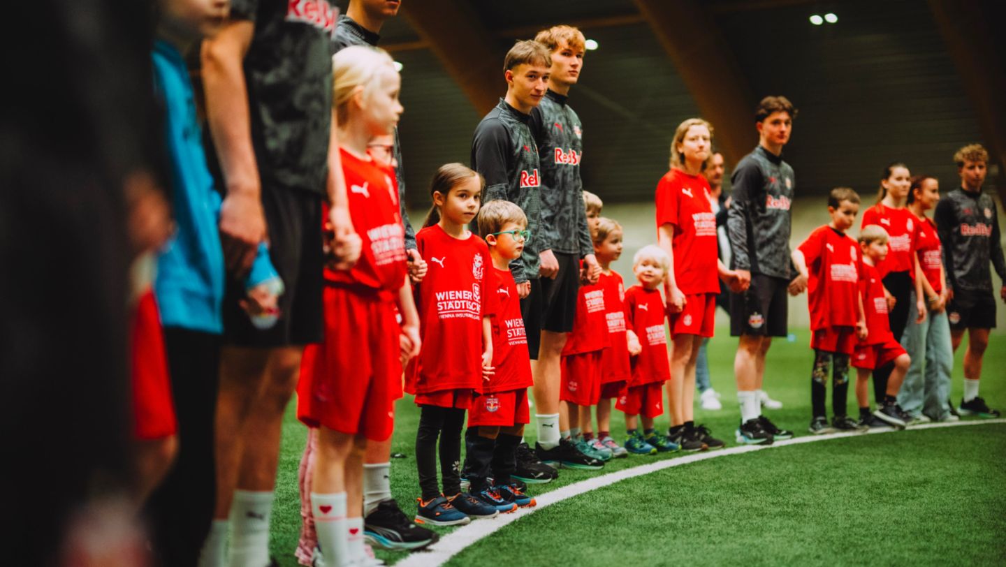 Inklusionstraining, Red Bull Fussball Akademie Salzburg, 2026, Porsche AG