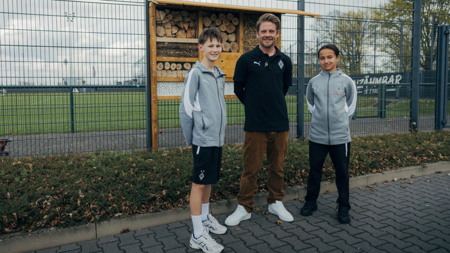Insektenhotelbau, Borussia Mönchengladbach, 2026, Porsche AG