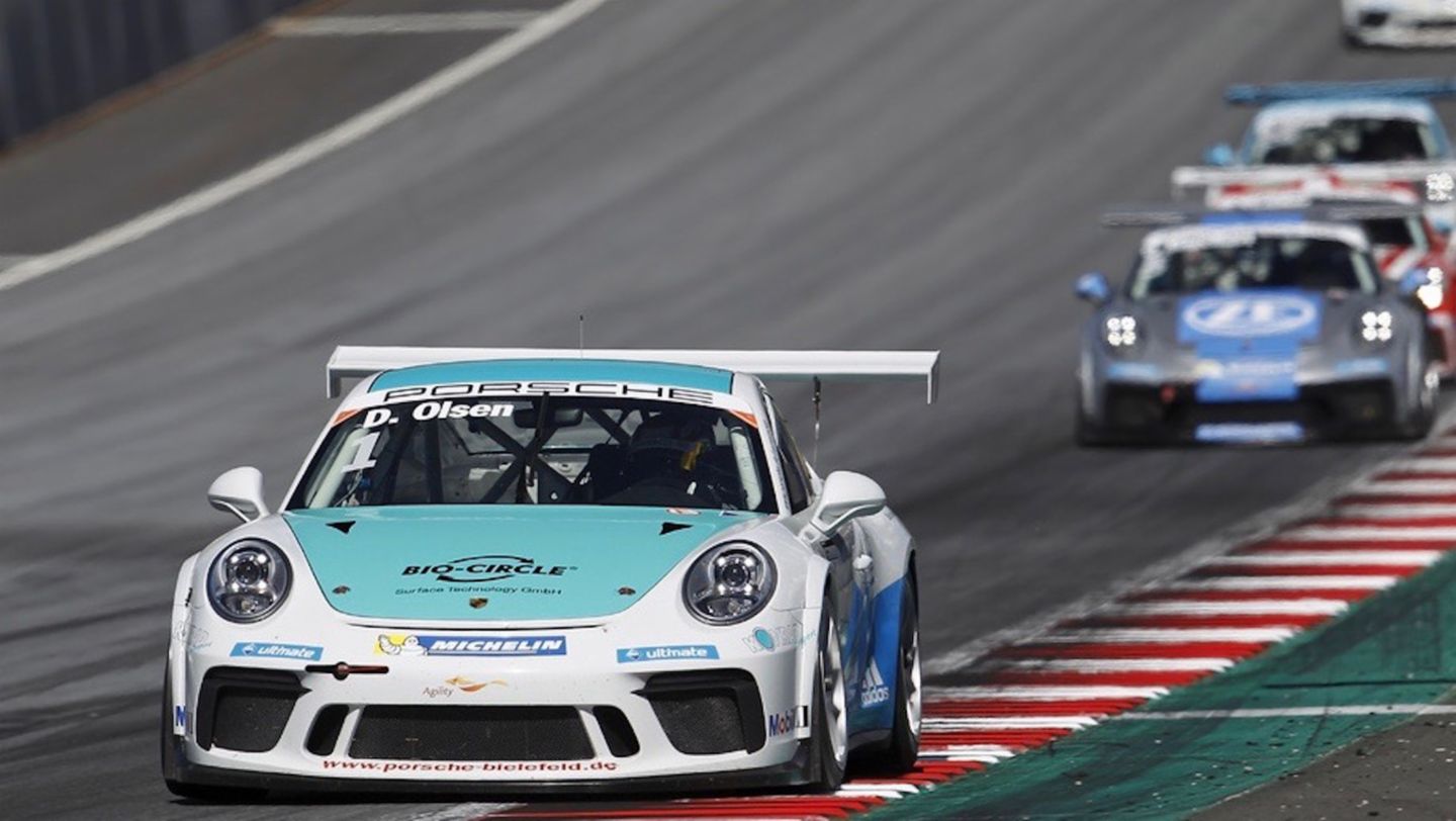 Dennis Olsen, Porsche Young Professional 2018, 911 GT3 Cup, 2017, Porsche AG