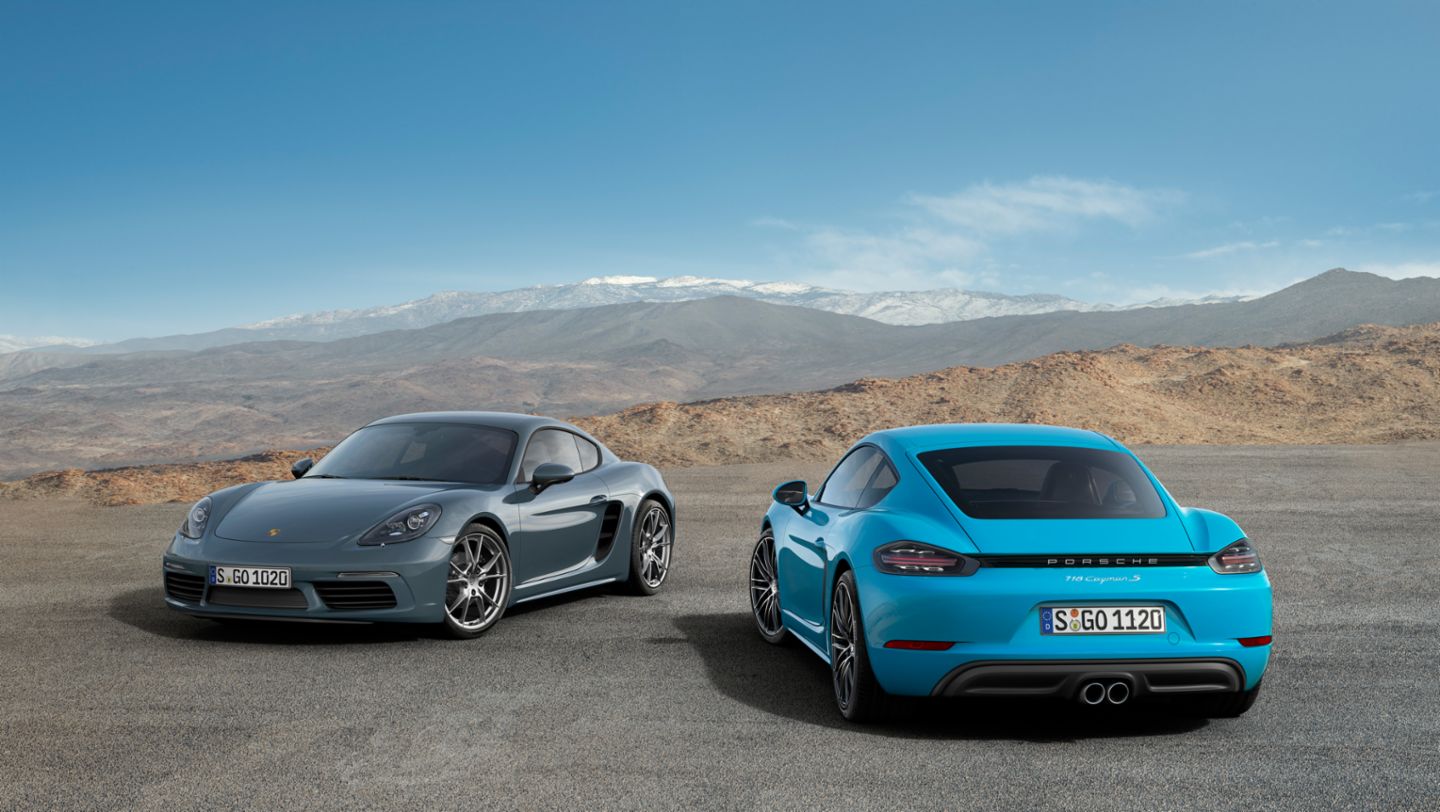 718 Cayman, 718 Cayman S, 2016, Porsche AG