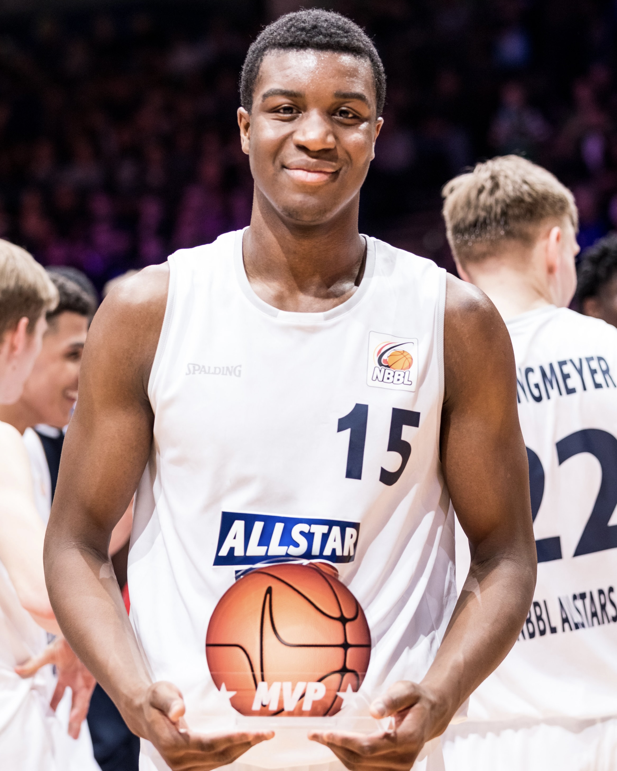 Ariel Hukporti, Liga Nacional de Baloncesto Juvenil