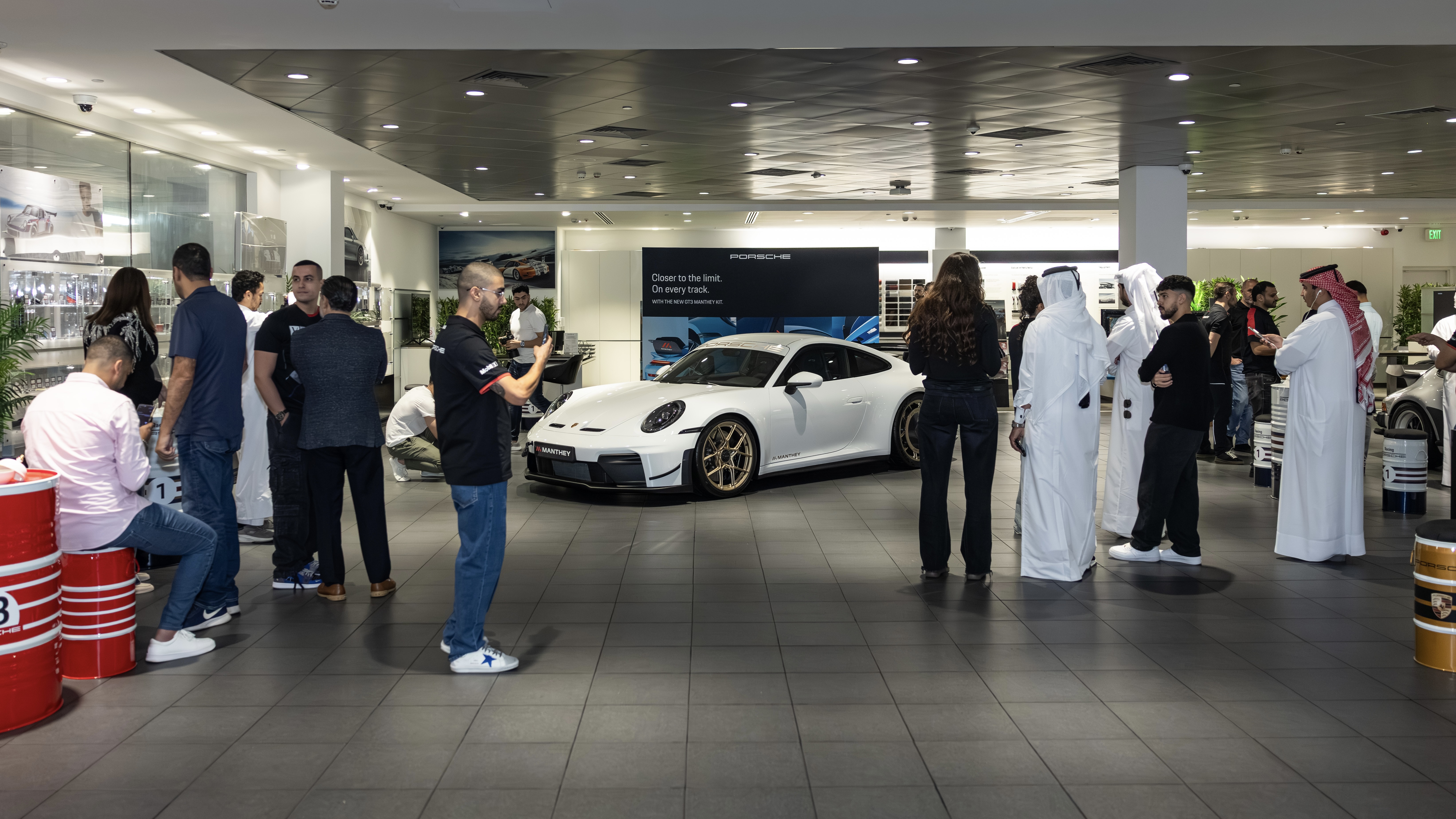 911 GT3 with Manthey kit, presentation event, Qatar, 2025, Porsche Middle East